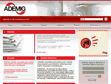 Tablet Screenshot of ademig.com.br